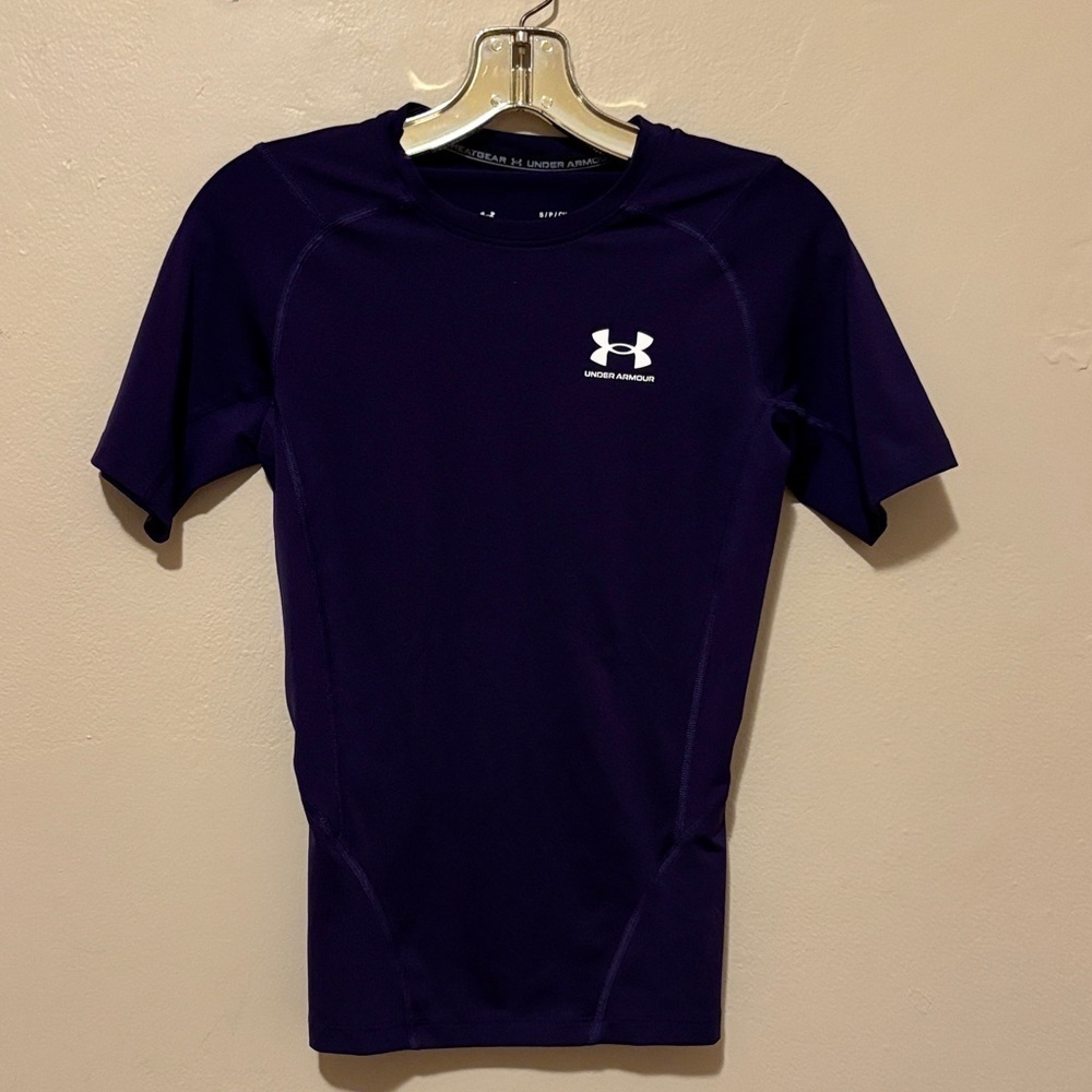Under Armour Women's Dark Purple Long Sleeve Tee
